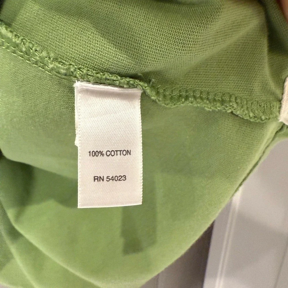 Banana Republic Fitted Pima Cotton Polo Shirt Men's‎ XL Green Short Sleeve